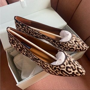 NIB Margaux The Pointe Ocelot Animal Print Ballet Flat